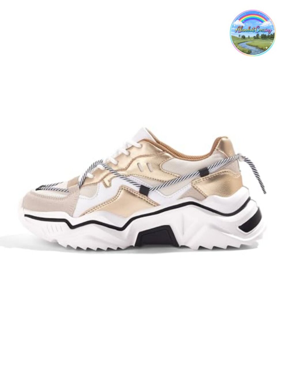 LUCKY STEP Women's Platform Fashion Chunky Dad Sneakers